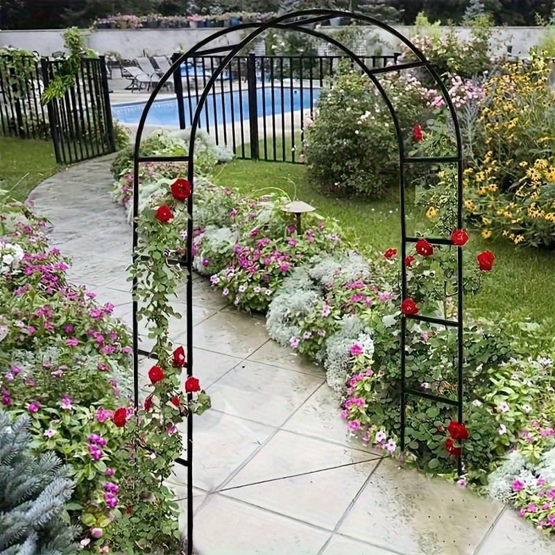 Bonsai Garden Decor - Metal Garden Arch, Sturdy Iron Structure