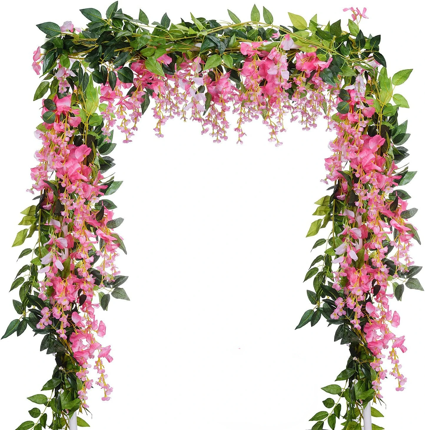 1.8M Artificial Flowers Silk A - Bonsai Garden Decor 评论和价格